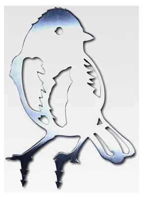 Produktbild von Vogel/Kohlmeise (Edelstahldekoration)