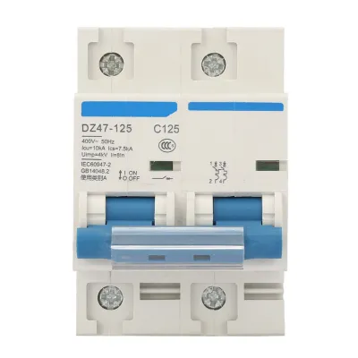 Obrázek produktu pro 400 V 80/100/125 A proudový chránič DZ47-125 2P miniaturní jistič (125 A)