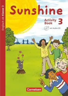 Obrázek produktu pro Sunshine 3. Schuljahr. Activity Book mit Audio-CD, Minibildkarten und Faltboxen