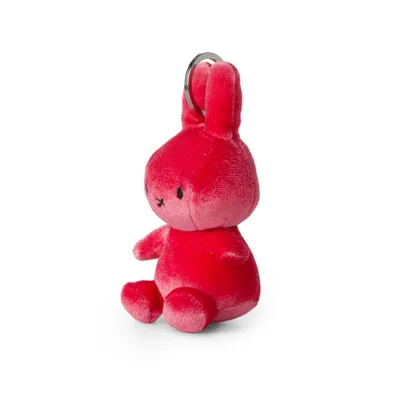 Produktbild von Miffy Schlüsselanhänger Samt Candy Pink - 10 cm - 4"