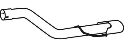 Produktbild von VEGAZ Abgasrohr Auspuffrohr für OPEL Astra J Sports Tourer (P10) Hinten OR-355