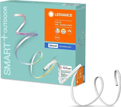 Productafbeelding van Ledvance Smart+ LED Strip Streifen 3m IP44 12W 850lm RGBTW 2000K-6500K Dimmbar App Google Alexa Bluetooth