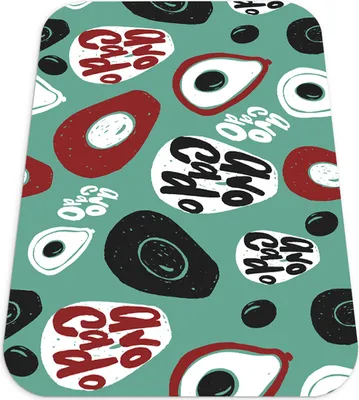 Produktbild von Stuhlunterlage - Bodenmatte - Bürostuhlunterlage - Stuhlmatte - 140x100 cm - Retro Avocado