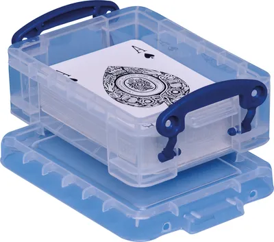 Produktbild von Really Useful Box Aufbewahrungsbox 0.2C 12x4,5x8,5cm 0,2l transparent