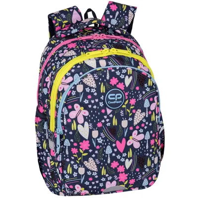 Zdjęcie produktu dla Coolpack Plecak Szkolny Młodzieżowy Dla Dziewczynki Wiosenny Kwiatki