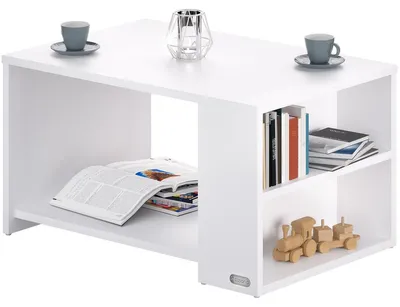 Produktbild von CASARIA Couchtisch mit Stauraum Weiß