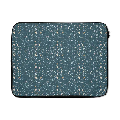 Produktbild von MuchoWow® Laptop Hülle 15 Zoll Textur - Terazzo - Muster Laptoptasche - Laptoptasche - Sleeve - Rundum-Schutz