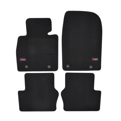 Obrázek produktu pro J&J Automotive | LOGO Autokoberce velurové pro Mazda 2 2015-, 4ks