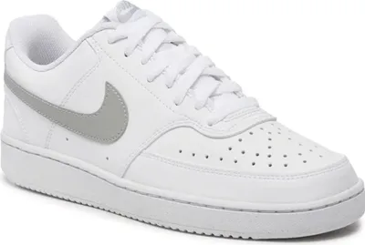Produktbild von Nike Court Vision Low Next Nature "White Light Smoke Grey" Weiß/Grau, Größe: 44