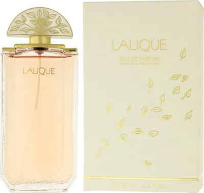 A perfume bottle and its box are displayed side-by-side against a white background.