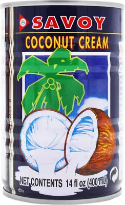 Produktbild von [ 400ml ] SAVOY Kokoscreme Kokosnusscreme Kokos Creme / Coconut Cream