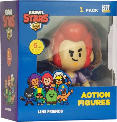Produktbild von Actionfigur 11 cm Brawl Stars 1er Pack Serie 1