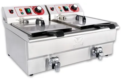 Produktbild von Beeketal Gastronomie Friteuse Fritteuse 230V BWF-102P