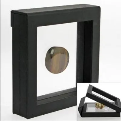 Produktbild von 3-D-Schweberahmen schwarz, 13 cm