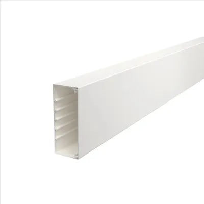 Produktbild von OBO WDK60150RW Wand-u.Deckenkanal m.Bodenlochung 60x150x2000 PVC 6191231