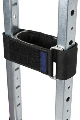 Gepolsterte Stelzenbeinriemen für Gipskarton, 2 Stück, Nylon, Schwarz