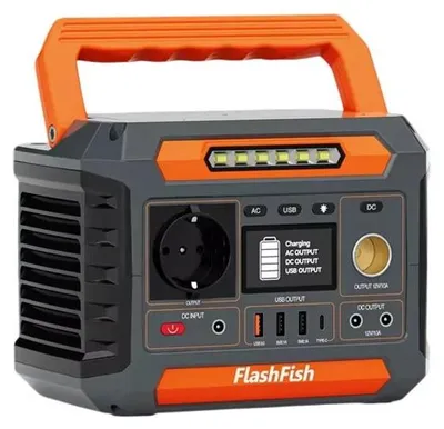 Produktbild von Tragbare Powerstation - P66A Powerbank - 200 W LiFePO4-Akku - Solargenerator - Notstromversorgung für Zuhause - Camping & Outdoor