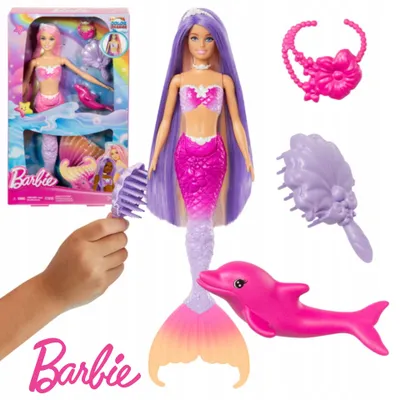 Produktbild von Barbie Meerjungfrauen-Puppe Brooklyn Magie Farbwechsel Abenteuer