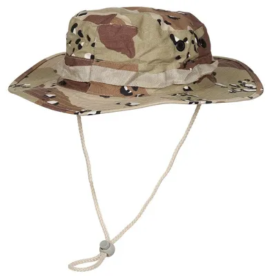 Produktbild von US GI Buschhut, Kinnband, GI Boonie, Rip Stop, 6 Fa. desert XXL