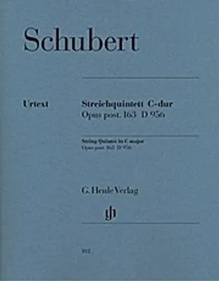 Produktbild von Streichquintett C-dur op. post. 163 D 956