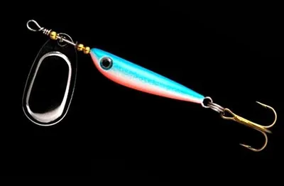 Produktbild von Wake Spinner Aura Minnow 9g Blue Silver