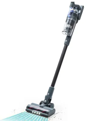 Produktbild von Klarstein Akku Staubsauger Beutellos, Staubsauger Kabellos mit 4-Stufigem E12 EPA-Filter, Akku-Staubsauger für Tierhaare, Teppich & Hartboden, Kabelloser Stab-Staubsauger ohne Beutel mit 180° Saugdüse