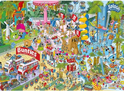 Productafbeelding van Gibsons Puzzels: "Problemen in het paradijs", 1000 stukjes