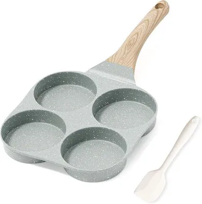 Produktbild von Famanu Omelet- und Pfannkuchenpfanne mit 4 Fächern - Induktionsgeeignet