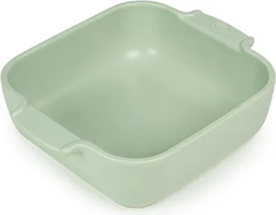 Produktbild von PEUGEOT Keramik Auflaufform APPOLIA 21cm Quadratisch Salbeigrün Spülmaschinefest