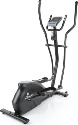 Produktbild von FitEngine Crosstrainer Heimtrainer Fitness Ellipsentrainer Stepper 10 Schwierigkeitsstufen Ergometer Sport Beintrainer Display Pulssensoren bis 150 kg
