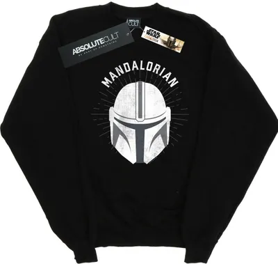Produktbild von Star Wars - "The Mandalorian" Sweatshirt für Damen BI39047 (M) (Schwarz)