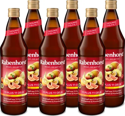 Produktbild von RABENHORST 11 plus 11 gelb 6er Pack (6 x 700 ml)
