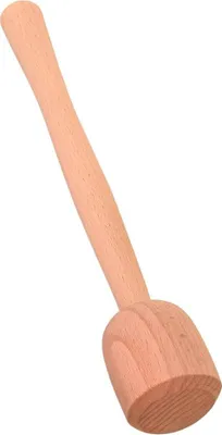 Image de Pilon, écraseur à pommes de terre en bois mini 20 cm | Presse à purée en bois | Mini pilon de cuisine | Écraseur de légumes et de pommes de terre