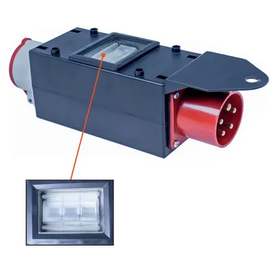 Obrázok produktu pre BACHMANN CEE-Adaptér 32A 400V IP44, 1x16A 5p400V 3Pol. Poistka