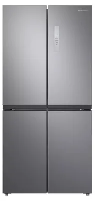 Produktbild von Samsung RF48A400EM9 Side-by-Side Kühlkombination Freistehend 488 l E Edelstahl