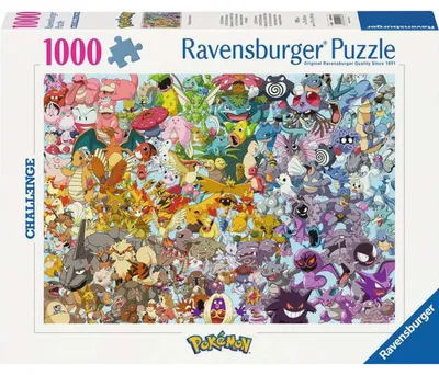 Zdjęcie produktu dla Pokémon Challenge Puzzle Group (1000 elementów)
