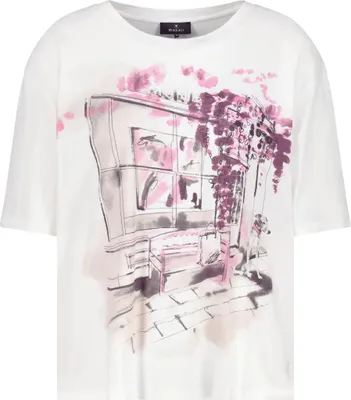 Zdjęcie produktu dla T-shirt 102 off-white rozmiar 40