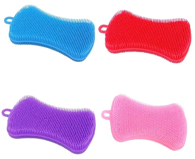 Image de Éponge en silicone antibactérienne pour le nettoyage