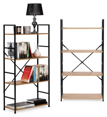 Image de Étagère en bois, 4 étagères, style moderne LOFT, ModernHome