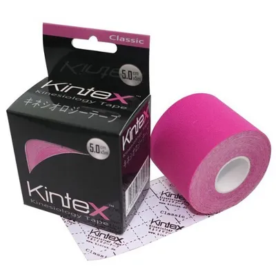 Image de Kintex Kinesiologie Tape Classic 5 cm x 5 m Rose