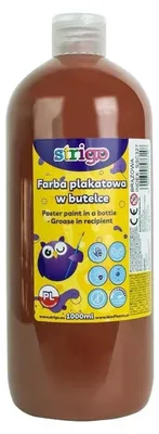 Productafbeelding van Bruine verf voor posters, 1000 ml