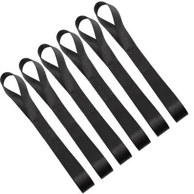 Obrázok produktu pre Sada 6 krátkych upevňovacích popruhov, 20 cm, 250 kg, nylon, určené na prepravu motocyklov