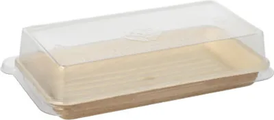 Immagine prodotto di STARPAK 89259 10 STARPAK Einweg-Menüschalen pure 100,0 ml