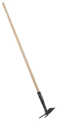 Immagine prodotto di Zappa PureLine – 7,5 cm – Lama dritta + 2 denti – Manico in legno 100%