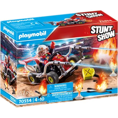 Zdjęcie produktu dla PLAYMOBIL Stuntshow 70554 Gokart straacki Stuntshow