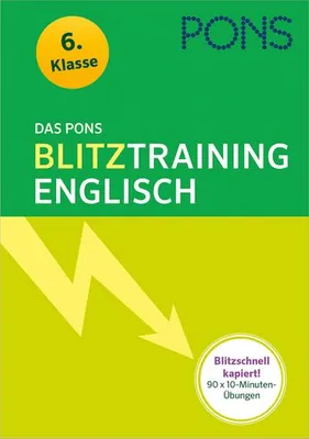 Immagine prodotto di Das PONS Blitztraining - Englisch 6. Klasse