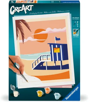 Zdjęcie produktu dla Ravensburger 23896, Chłopak, dziewczyna, Zestaw do kolorowania według numerów