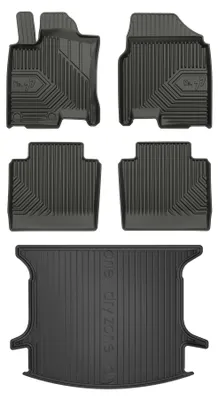 Immagine prodotto di Tappetini 3D TPE + baule DryZone per Nissan Qashqai I 2006-2013 5 pezzi