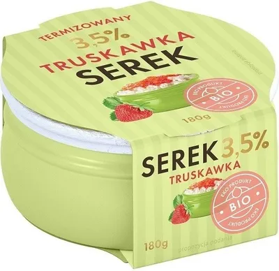 Obrázok produktu pre TERMIZOVANÝJAHODOVÝ SYR 180 g - YÖMLEKO