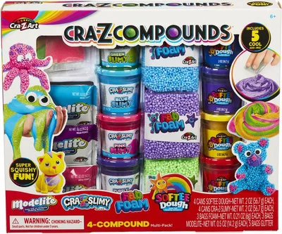 Produktbild von Cra-z-art Schleim Spielzeug Set Multicolor Kreativ Lernspielzeug